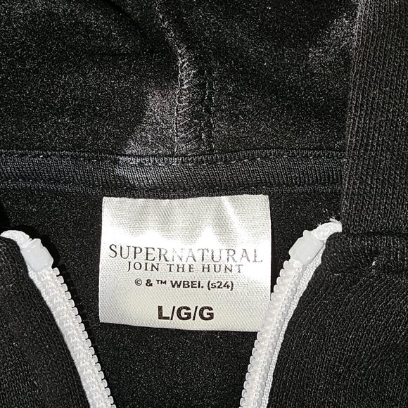 Supernatural Harvelle's Roadhouse Zip Up Hoodie Size LARGE - Picture 4 of 4